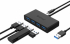 Orico хъб USB3.0 HUB 4 port, 1.0m, black - G11-H4-U3-10-BK снимка 2