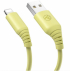Tellur кабел за данни, USB-А - Lightning, 1 м, жълт снимка 2