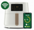  Philips Airfryer Essential connected XL 1200g Air Auto off white снимка 3