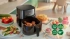  Philips Airfryer Essential connected XL 1200g Air Auto off white снимка 12