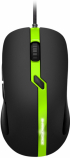 Мишка Геймърска Sharkoon Shark Force PRO Gaming, Черна/Зелена снимка 2
