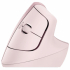 Мишка LOGITECH Lift Bluetooth Vertical Ergonomic Mouse - Розова - 4000dpi снимка 2