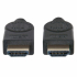 MANHATTAN 354080 :: Ultra High Speed HDMI 2.1, кабел с Ethernet, M-M, черен, 2м снимка 3