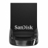SanDisk Ultra Fit, 128GB, USB 3.1, черна снимка 1