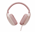 Слушалки Logitech Zone Vibe 100 wireless headphones-ROSE M-N:A00167-BT-N-A-EMEA, розови снимка 3
