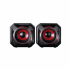Тонколони SureFire Gator Eye, геймърски, 70 dB, 80 - 20000 Hz, 5 W, червени снимка 2