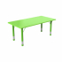 Бюро Ученическа маса RFG Flower, с регулируема височина, от 3 до 8 години, 1200 х 600 х 370-620 mm, MDF, зелена снимка 1
