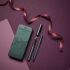 Faber-Castell Химикалка XB и Писалка М Grip 2011 Mistletoe, тъмнозелени снимка 4