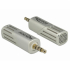 Микрофон Конферентен DeLock 65893, За смартфон-таблет, 3.5 mm 4 Pin Stereo Jack 90°, Сребрист снимка 2