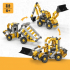 Engino Конструктор Creative Builder - Колесен товарач, 3 в 1 снимка 2