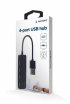 USB Хъб Gembird UHB-U2P4-06, USB Type-A, 480 Mbps, 30см, черен снимка 3