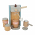 Small Foot Кафе машина Tasty, с аксесоари, дървена, 16 х 11 х 19 cm снимка 3