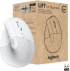 Мишка LOGITECH Lift Bluetooth Vertical Ergonomic Mouse - OFF-WHITE-PALE GREY - B2B снимка 4