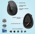 Мишка LOGITECH Lift Bluetooth Vertical Ergonomic Mouse - 4000dpi - Графит снимка 14