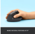 Мишка LOGITECH Lift Bluetooth Vertical Ergonomic Mouse - 4000dpi - Графит снимка 9