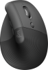 Мишка LOGITECH Lift Bluetooth Vertical Ergonomic Mouse - 4000dpi - Графит снимка 1