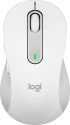 Мишка Logitech Signature M650 L, безжична Bluetooth, 4000 dpi, 5 бутона, бял снимка 3
