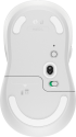 Мишка Logitech Signature M650 L, безжична Bluetooth, 4000 dpi, 5 бутона, Бял снимка 4