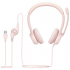 Слушалки Logitech H390 USB Computer Headset - ROSE - USB - N-A - EMEA-914, розови снимка 2