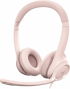 Слушалки Logitech H390 USB Computer Headset - ROSE - USB - N-A - EMEA-914 снимка 1