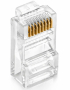 Конектор RJ45 8P8C за кръгъл кабел, категория 5е снимка 2