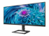 Монитор PHILIPS 346E2LAE-00 34" 3440 x 1440, LED, VA, 1ms, 100Hz, HDMI, DP, USB снимка 4