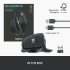 Мишка Logitech MX Master 3S-910-006559 оптична - графит снимка 10