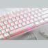 Клавиатура Ducky One 3 Classic, Hotswap Cherry MX Clear, RGB, Гейминг, Бяла снимка 3