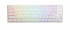 Клавиатура Ducky One 3, геймърска, механична, Cherry MX Blue, RGB, бяла снимка 1