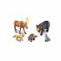 Learning Resources Животни, горски, 5 броя снимка 1