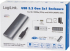 Кутия/Чекмедже за HDD Logilink UA0389, USB 3.2 Type C - M.2 SATA-NVMe снимка 3