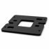Кутия/Чекмедже за HDD Монтажна рамка Thermal Grizzly AM5 Short Backplate, Алуминий, Черен снимка 1