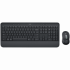 Клавиатура LOGITECH Signature MK650, Bluetooth, 2xAA, 4000 dpi, Черна снимка 1