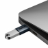 Кабел/адаптер Baseus Ingenuity ZJJQ000003 от USB-C мъжко към USB женско, тъмносин снимка 4