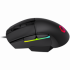 Мишка LORGAR, оптична, геймърска, USB, RGB LED, Черна снимка 3