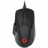 Мишка LORGAR, оптична, геймърска, USB, RGB LED, Черна снимка 1