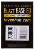 Зрителна тръба Levenhuk Blaze BASE 80 снимка 16