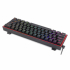 Клавиатура Redragon Fizz K617-RGB_RD, геймърска, механична, USB, RGB, Red Switch, Черна снимка 6