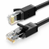 мрежов кабел Ugreen 20159 Ethernet patchcord, RJ45, Cat 6 UTP, 1Gbps, 1м, Черен снимка 2
