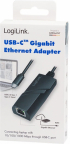 Кабел/адаптер USB-C to Giga ETHERNET converter, Logilink UA0238A снимка 3
