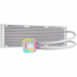 Водно охлаждане Corsair iCUE H150i ELITE CAPELLIX XT White, 360mm Radiator, Liquid CPU Cooler снимка 2