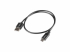 Кабел/адаптер Lanberg USB-C(M) -- USB-A(M) 2.0 cable 1m QC, black BOX снимка 2