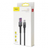 Кабел/адаптер Baseus CATKLF-PG1 Cafule USB-А към USB-C, 1м дължина, черен цвят снимка 7