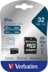 Verbatim PRO micro SDHC 32GB Class 10 UH (Incl. Adaptor) снимка 3