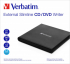 Оптично устройство Verbatim Mobile DVD ReWriter USB 2.0 Black (Light Version) снимка 3