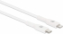 Кабел/адаптер MANHATTAN 394529 :: Kабел USB Type C към 8-Pin Lightning за iPhone, iPad и iPod, 2.0 м, бял снимка 2