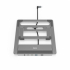 Hama "Connect2Office Stand" USB-C докинг станция, стойка за лаптоп, 12 порта снимка 3