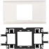 Елемент Клип рамка за канал Legrand DLP 10952, 1х М45 снимка 1