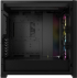 Кутия Corsair iCUE 5000D RGB Airflow Tempered Glass, черен снимка 2
