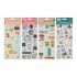Craft ID Стикери, асорти, опаковка 144 снимка 1